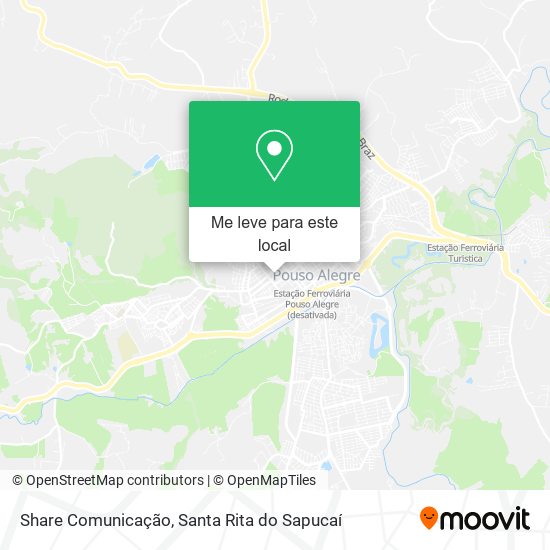 Share Comunicação mapa