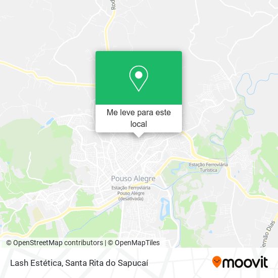 Lash Estética mapa