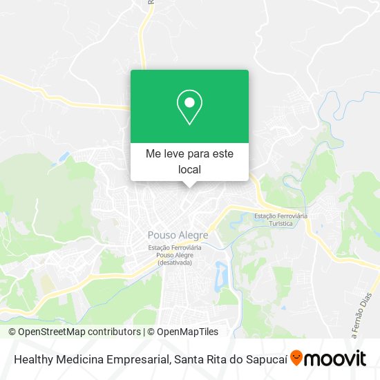 Healthy Medicina Empresarial mapa