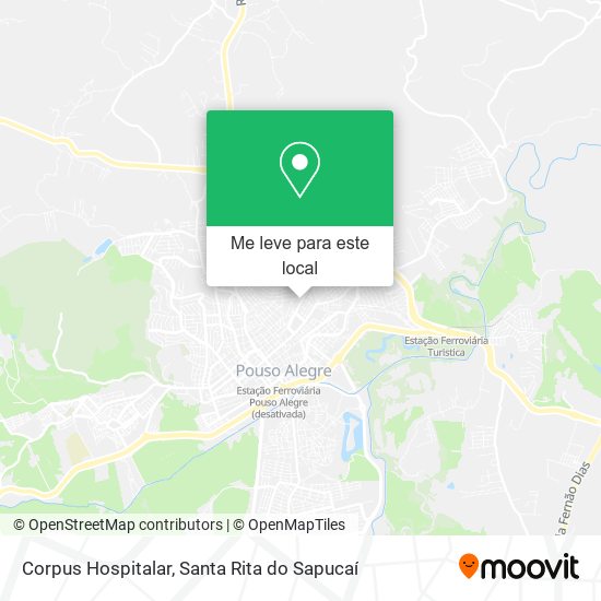 Corpus Hospitalar mapa