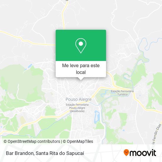 Bar Brandon mapa