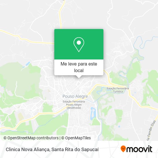 Clinica Nova Aliança mapa
