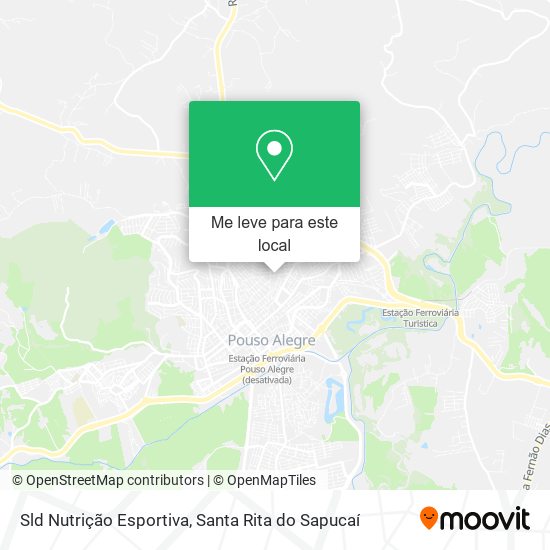 Sld Nutrição Esportiva mapa