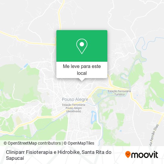 Cliniparr Fisioterapia e Hidrobike mapa