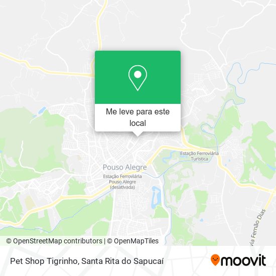 Pet Shop Tigrinho mapa