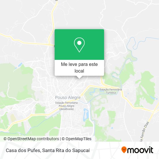 Casa dos Pufes mapa
