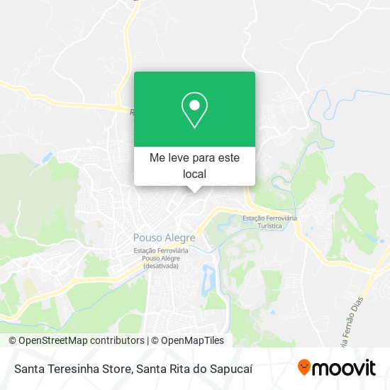Santa Teresinha Store mapa