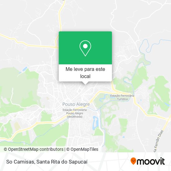 So Camisas mapa