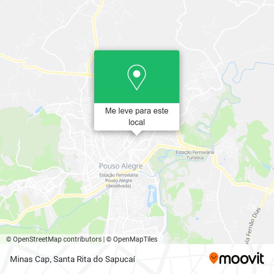 Minas Cap mapa