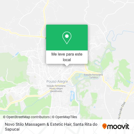 Novo Stilo Massagem & Estetic Hair mapa