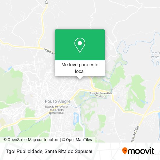Tgo! Publicidade mapa