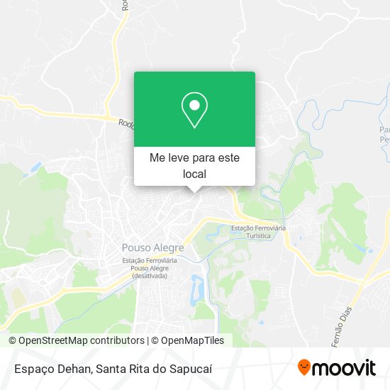 Espaço Dehan mapa