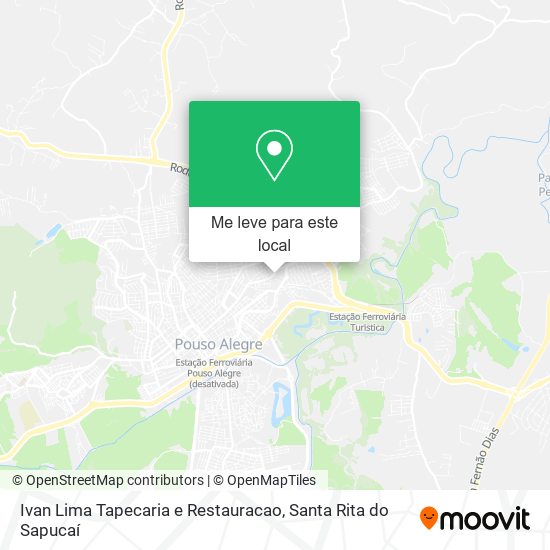 Ivan Lima Tapecaria e Restauracao mapa