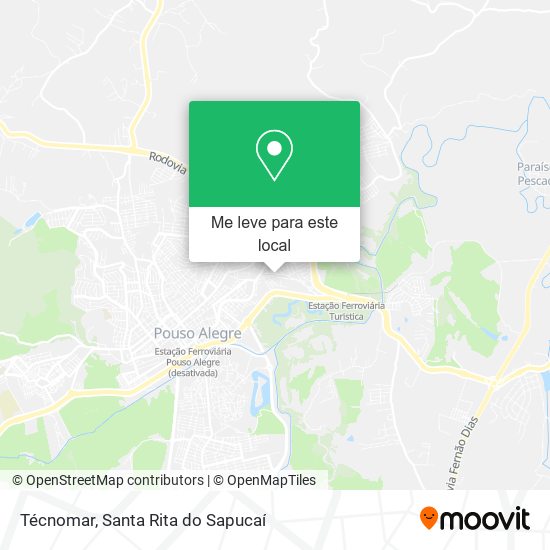 Técnomar mapa