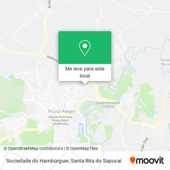 Sociedade do Hambúrguer mapa