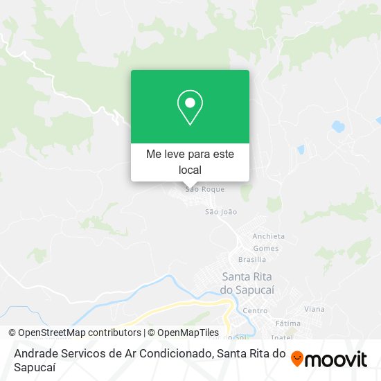 Andrade Servicos de Ar Condicionado mapa