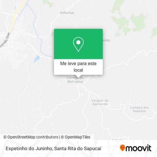 Espetinho do Juninho mapa