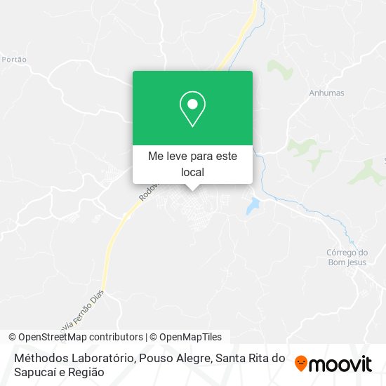 Méthodos Laboratório mapa