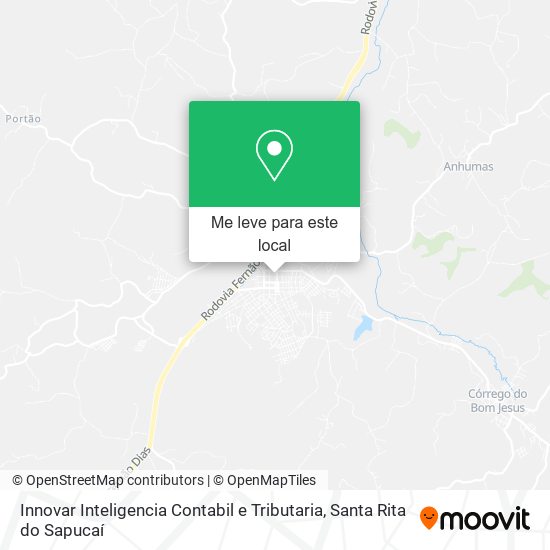 Innovar Inteligencia Contabil e Tributaria mapa