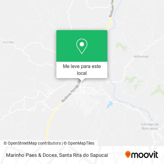 Marinho Paes & Doces mapa