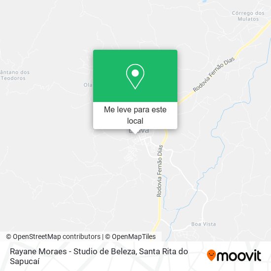 Rayane Moraes - Studio de Beleza mapa