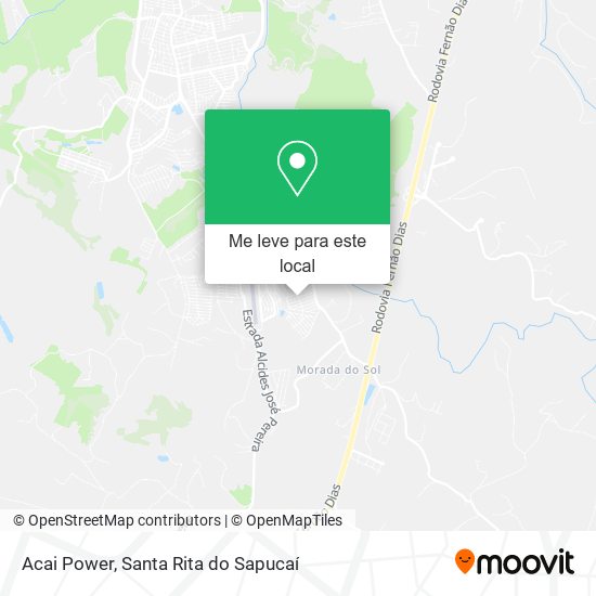 Acai Power mapa