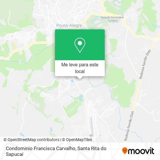 Condominio Francisca Carvalho mapa