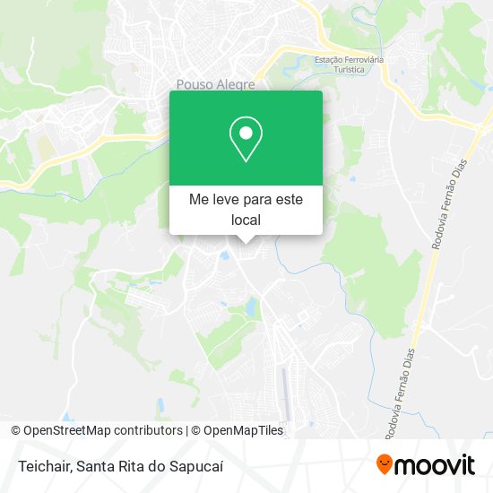 Teichair mapa