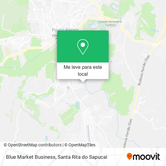 Blue Market Business mapa