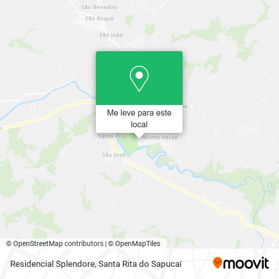 Residencial Splendore mapa