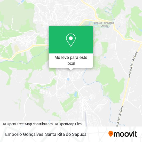 Empório Gonçalves mapa