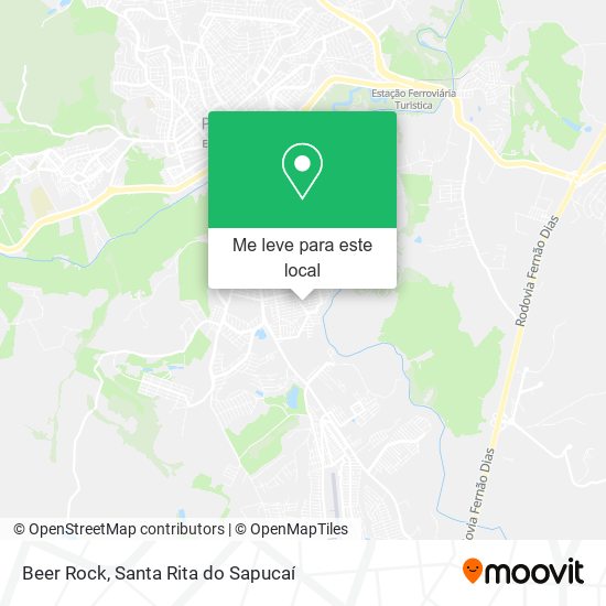 Beer Rock mapa