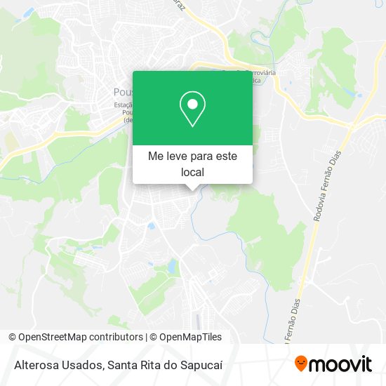 Alterosa Usados mapa