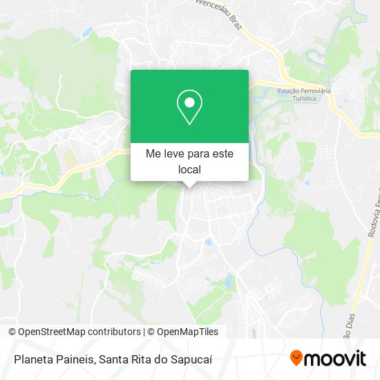 Planeta Paineis mapa