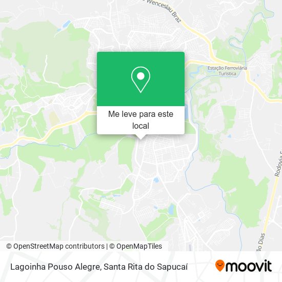 Lagoinha Pouso Alegre mapa