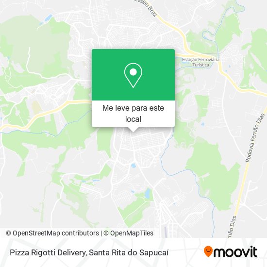 Pizza Rigotti Delivery mapa