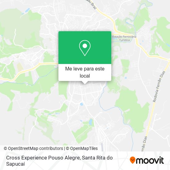 Cross Experience Pouso Alegre mapa
