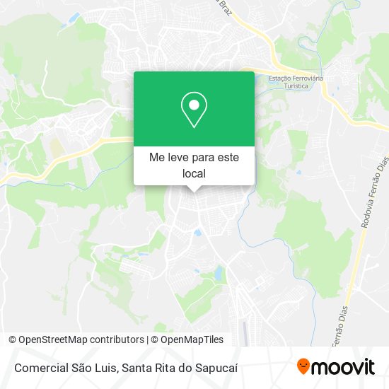 Comercial São Luis mapa