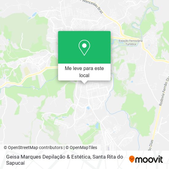 Geisa Marques Depilação & Estética mapa