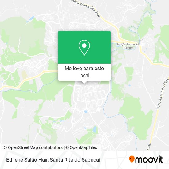 Edilene Salão Hair mapa