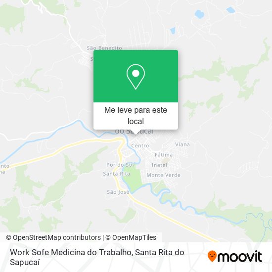 Work Sofe Medicina do Trabalho mapa