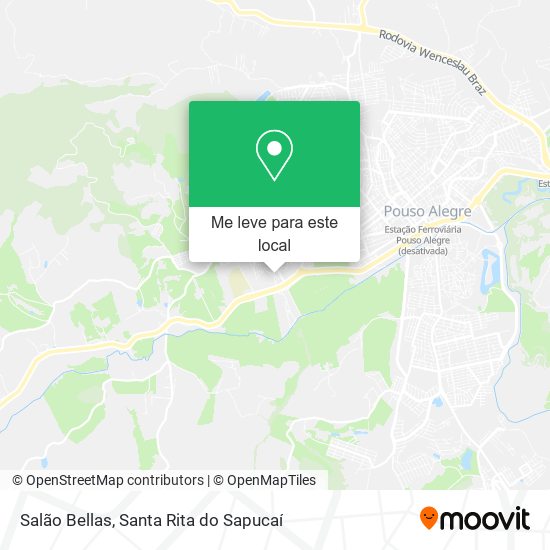 Salão Bellas mapa