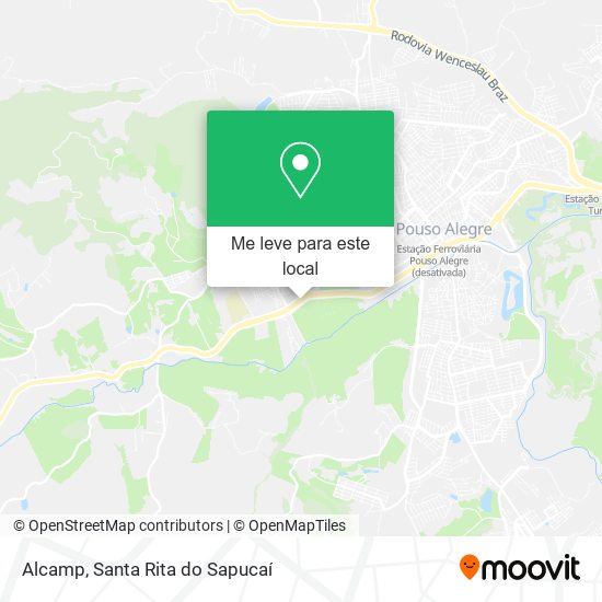 Alcamp mapa
