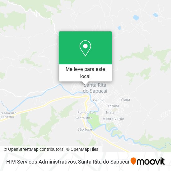 H M Servicos Administrativos mapa