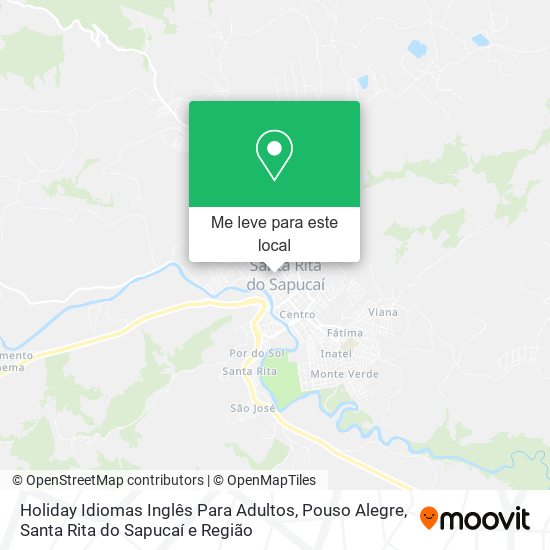 Holiday Idiomas Inglês Para Adultos mapa