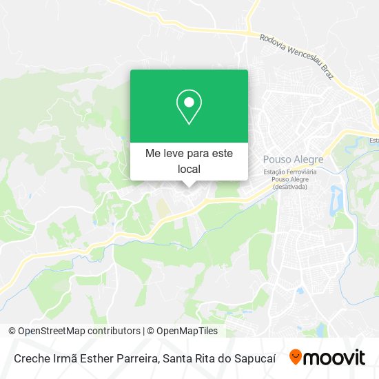Creche Irmã Esther Parreira mapa