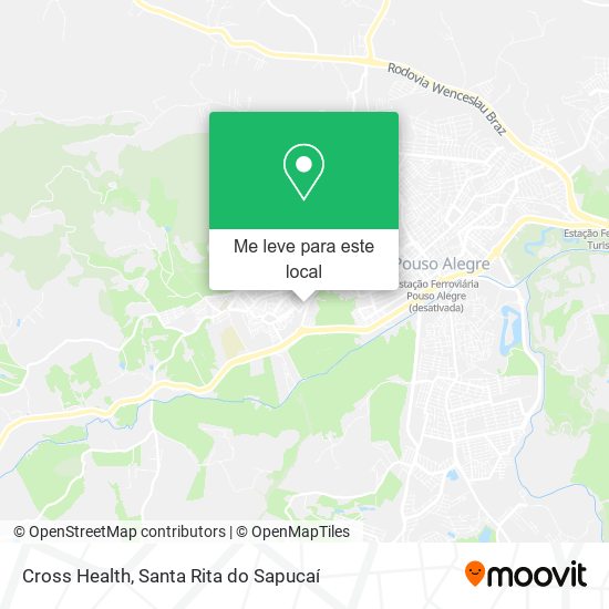 Cross Health mapa