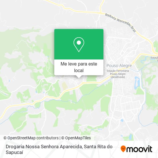 Drogaria Nossa Senhora Aparecida mapa