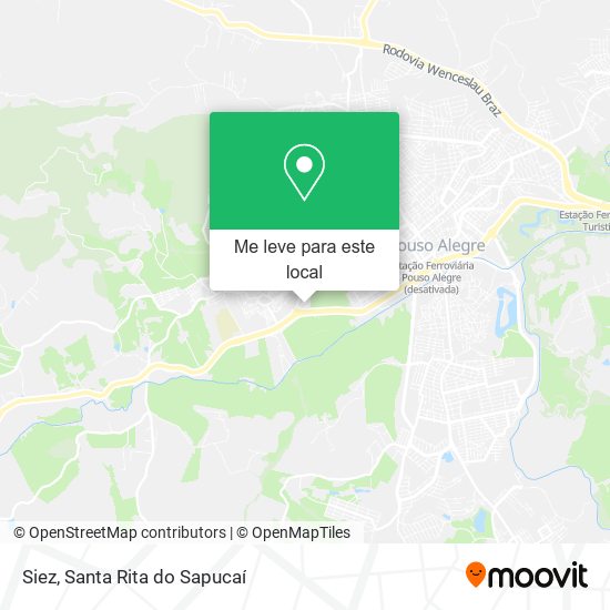 Siez mapa