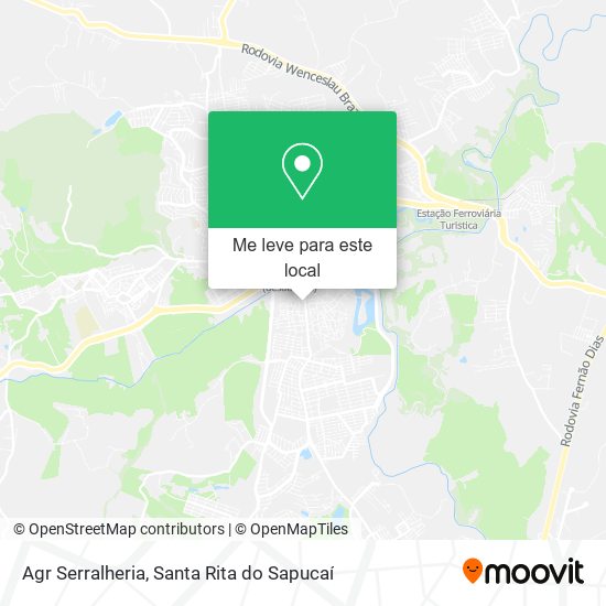 Agr Serralheria mapa